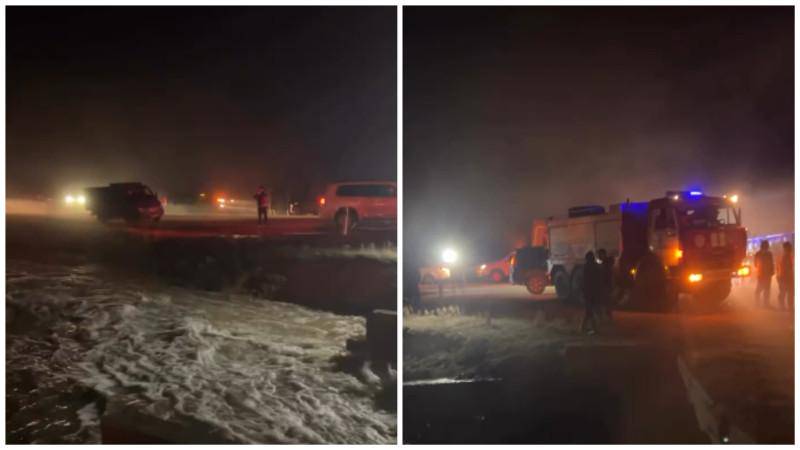 Qozog‘istonda to‘g‘on yorildi (video)